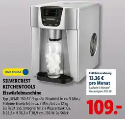 Lidl SILVERCREST KITCHENTOOLS Eiswürfelmaschine Angebot