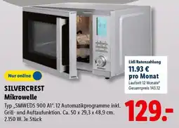 Lidl SILVERCREST Mikrowelle Angebot