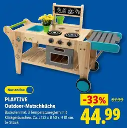 Lidl PLAYTIVE Outdoor-Matschküche Angebot