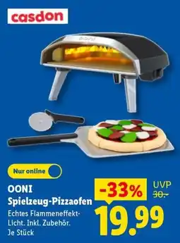 Lidl OONI Spielzeug-Pizzaofen Angebot