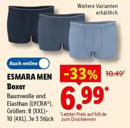 Lidl ESMARA MEN Boxer Angebot