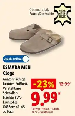 Lidl ESMARA MEN Clogs Angebot