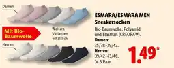 Lidl ESMARA/ESMARA MEN Sneakersocken Angebot