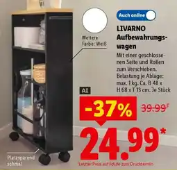 Lidl LIVARNO Aufbewahrungswagen Angebot