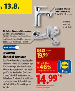 Lidl LIVARNO Einhebel-Armatur Angebot