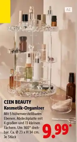 Lidl CIEN BEAUTY Kosmetik-Organizer Angebot