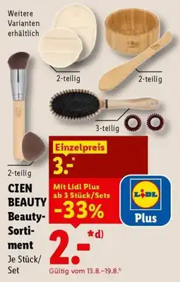 Lidl CIEN BEAUTY Beauty-Sortiment Angebot