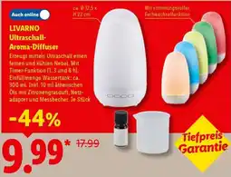 Lidl LIVARNO Ultraschall-Aroma-Diffuser Angebot