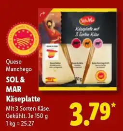 Lidl SOL & MAR Käseplatte Angebot