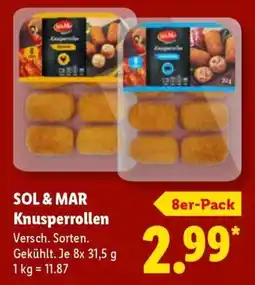 Lidl SOL & MAR Knusperrollen Angebot