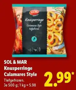 Lidl SOL & MAR Knusperringe Calamares Style Angebot
