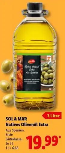 Lidl SOL & MAR Natives Olivenöl Extra Angebot