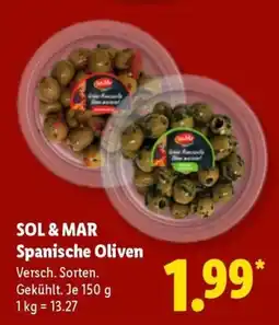 Lidl SOL & MAR Spanische Oliven Angebot