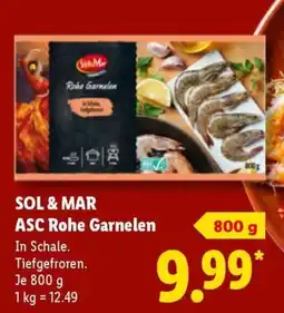 Lidl SOL & MAR ASC Rohe Garnelen Angebot