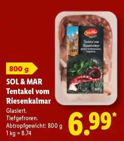 Lidl SOL & MAR Tentakel vom Riesenkalmar Angebot