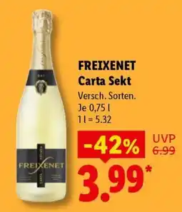 Lidl Freixenet Carta Sekt Angebot