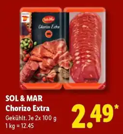 Lidl SOL & MAR Chorizo Extra Angebot