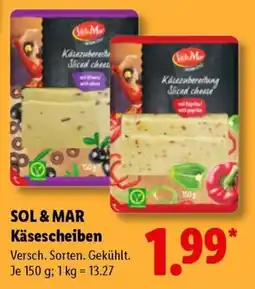 Lidl SOL & MAR Käsescheiben Angebot