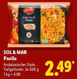 Lidl SOL & MAR Paella Angebot