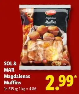 Lidl SOL & MAR Magdalenas Muffins Angebot