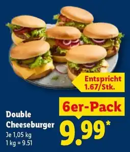 Lidl Double Cheeseburger Angebot