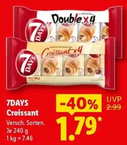 Lidl 7DAYS Croissant Angebot