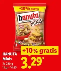 Lidl Hanuta Minis Angebot