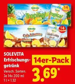 Lidl SOLEVITA Erfrischungsgetränk Angebot