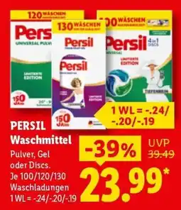 Lidl Persil Waschmittel Angebot