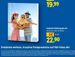 Lidl Fotobuch Echtfotopapier A4 Angebot