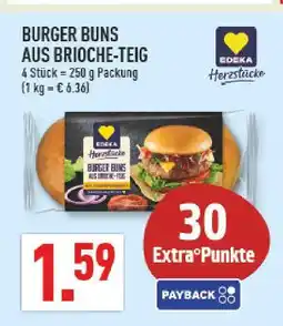 Marktkauf Edeka herzstücke burger buns aus brioche-teig Angebot
