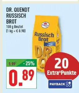 Marktkauf Dr. quendt russisch brot Angebot