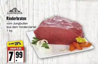 Edeka Frischemarkt Gutfleisch Rinderbraten Angebot