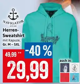 Stolz NAVIGATOR Herren-Sweatshirt Angebot