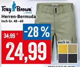 Stolz Tony Brown Herren-Bermuda Angebot