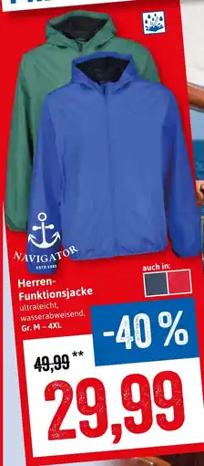 Stolz NAVIGATOR Herren-Funktionsjacke Angebot