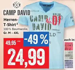 Stolz Herren-T-Shirt CAMP DAVID Angebot