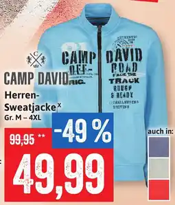 Stolz CAMP DAVID Herren-Sweatjacke Angebot