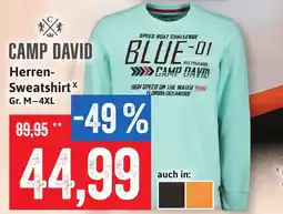Stolz Herren-Sweatshirt CAMP DAVID Angebot