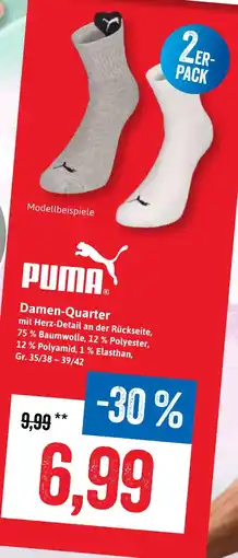Stolz PUMA Damen-Quarter Angebot