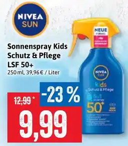 Stolz NIVEA SUN Sonnenspray Kids Schutz & Pflege LSF 50+ Angebot