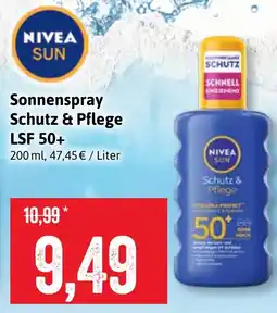 Stolz NIVEA SUN Sonnenspray Schutz & Pflege LSF 50+ Angebot