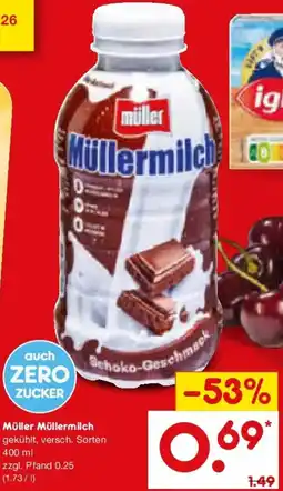 Netto Marken-Discount Müller Müllermilch Angebot