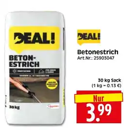 Herkules Baumarkt DEAL! Betonestrich Angebot