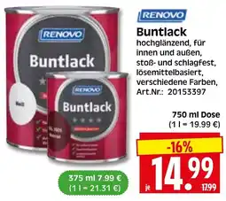 Herkules Baumarkt RENOVO Buntlack Angebot
