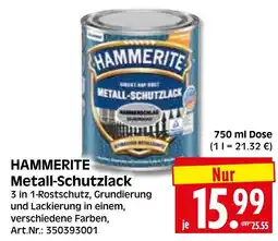 Herkules Baumarkt HAMMERITE Metall-Schutzlack Angebot