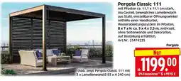 Herkules Baumarkt Pergola Classic 111 Angebot