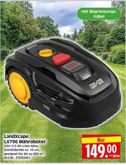 Herkules Baumarkt LandXcape LX796 Mähroboter Angebot