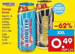 Netto Marken-Discount BOOSTER Energy Drink Angebot