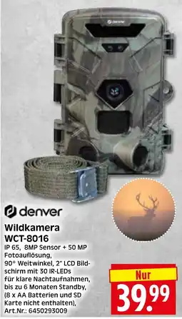 Herkules Baumarkt denver Wildkamera WCT-8016 Angebot